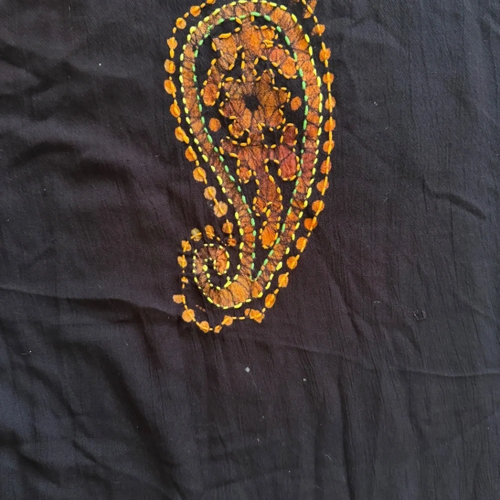 🔥 4 for $20 DEAL 🔥 Shoreline Boho Paisley Tunic Dress L/XL - Picture 5 of 10